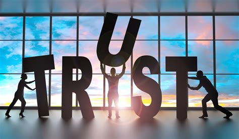 With the trust .